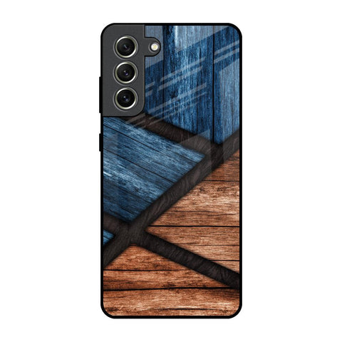 Wooden Tiles Glossy Case for Samsung Galaxy S21 FE 5G
