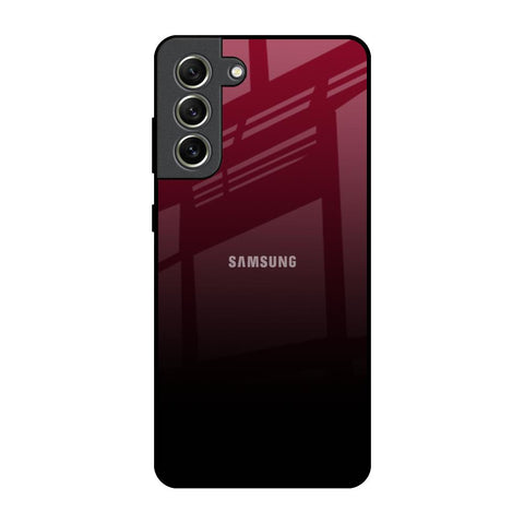 Wine Red Glossy Case For Samsung Galaxy S21 FE 5G