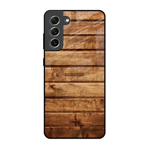 Wooden Planks Glossy Case for Samsung Galaxy S21 FE 5G