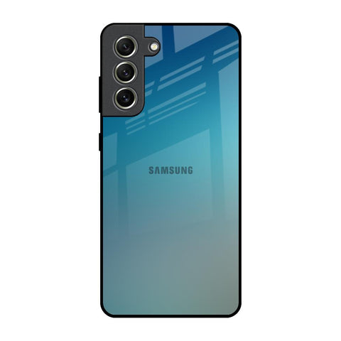 Sea Theme Gradient Glossy Case for Samsung Galaxy S21 FE 5G