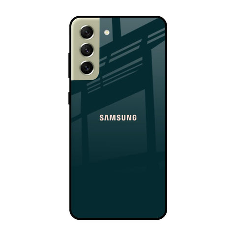 Hunter Green Glossy Case For Samsung Galaxy S21 FE 5G