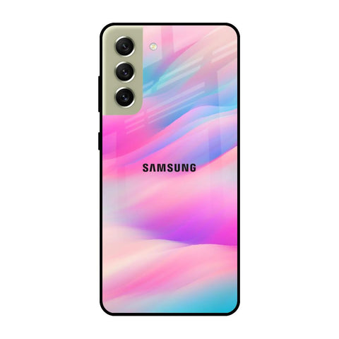 Colorful Waves Glossy case for Samsung Galaxy S21 FE 5G