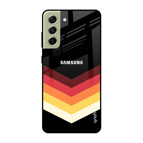 Abstract Arrow Pattern Glossy Case For Samsung Galaxy S21 FE 5G