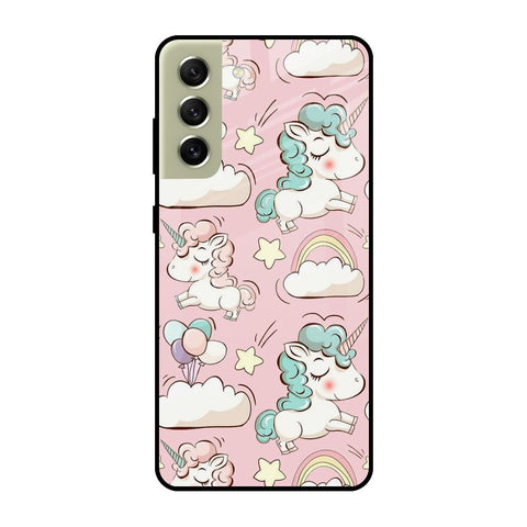 Balloon Unicorn Glossy case for Samsung Galaxy S21 FE 5G