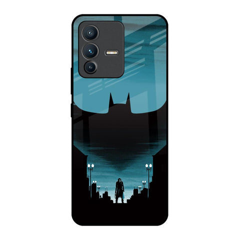 Cyan Bat Glossy Case for Vivo V23 5G