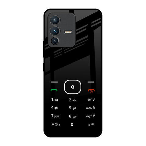 Classic Keypad Pattern Glossy Case for Vivo V23 5G