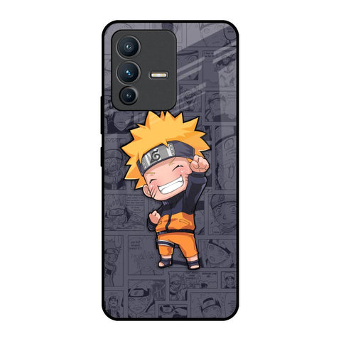 Orange Chubby Glossy Case for Vivo V23 5G