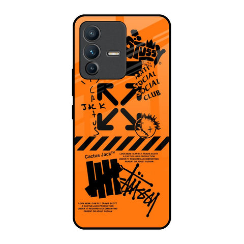 Anti Social Club Glossy Case for Vivo V23 5G