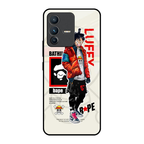 Bape Luffy Glossy Case for Vivo V23 5G