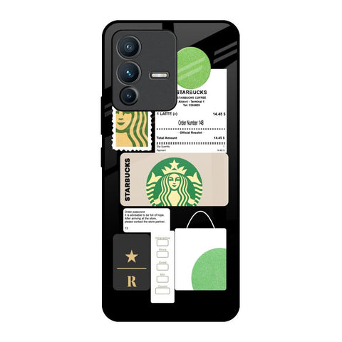 Coffee Latte Glossy Case for Vivo V23 5G