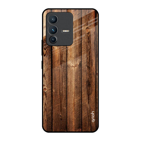 Timber Printed Glossy Case for Vivo V23 5G