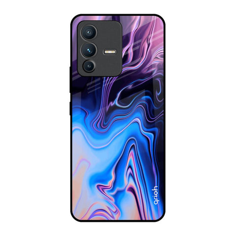 Psychic Texture Glossy Case for Vivo V23 5G