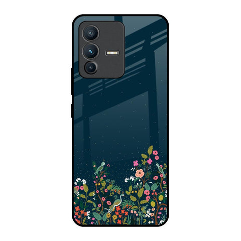 Small Garden Glossy Case For Vivo V23 5G