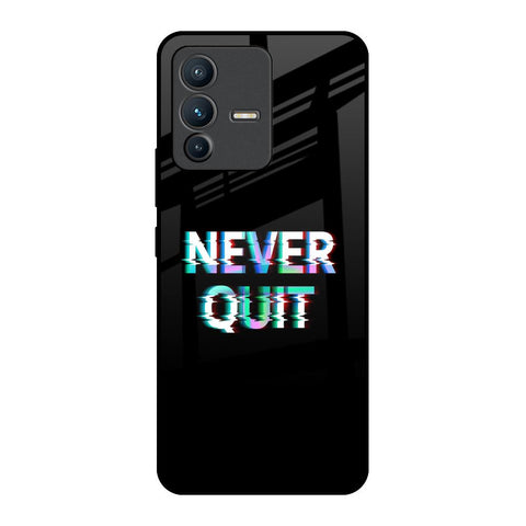 Never Quit Glossy Case For Vivo V23 5G