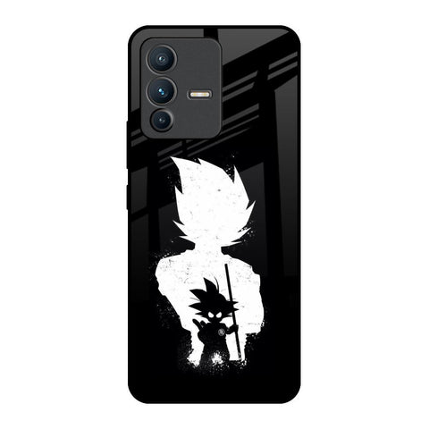Monochrome Goku Glossy Case for Vivo V23 5G