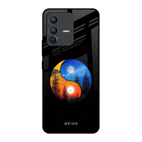 Yin Yang Balance Glossy Case for Vivo V23 5G