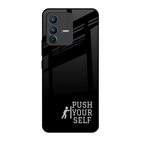 Push Your Self Glossy Case for Vivo V23 5G
