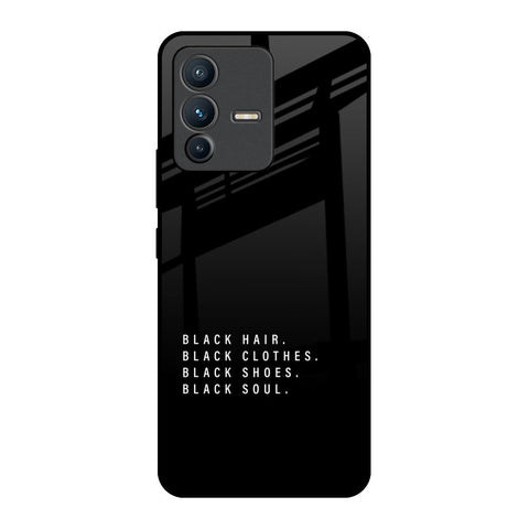Black Soul Glossy Case for Vivo V23 5G