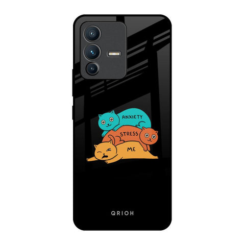 Anxiety Stress Glossy Case for Vivo V23 5G