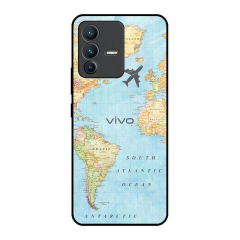 Fly Around The World Glossy Case for Vivo V23 5G