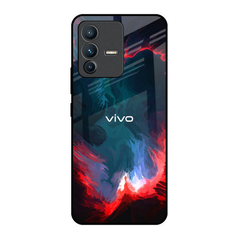 Brush Art Glossy Case For Vivo V23 5G
