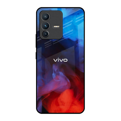 Dim Smoke Glossy Case for Vivo V23 5G