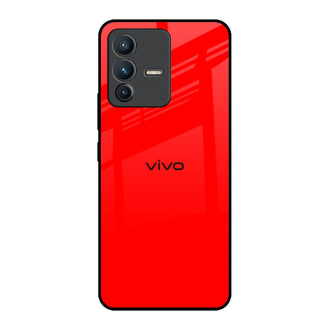 Blood Red Glossy Case for Vivo V23 5G