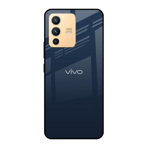Overshadow Blue Glossy Case For Vivo V23 5G