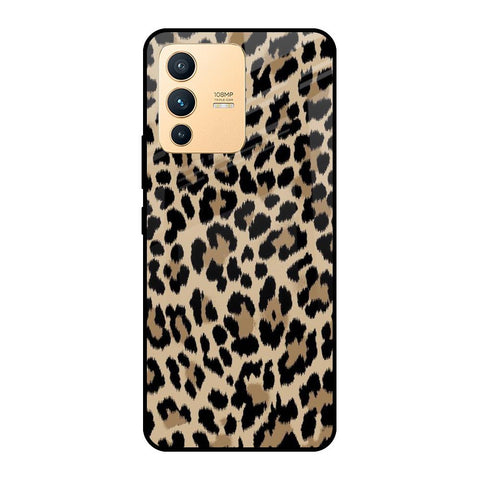 Leopard Seamless Glossy Case For Vivo V23 5G