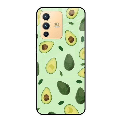Avocado Green Glossy Case For Vivo V23 5G