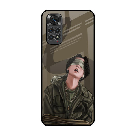 Blind Fold Glossy Case for Redmi Note 11