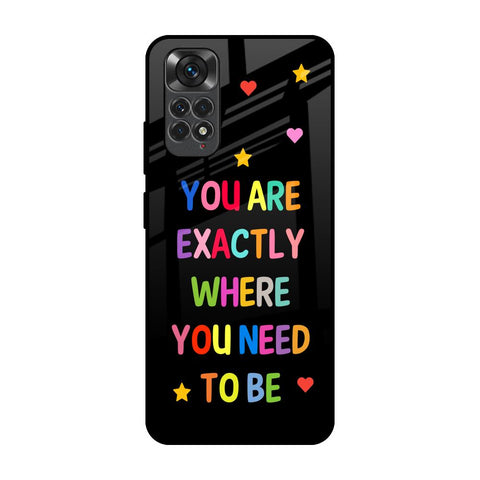 Magical Words Glossy Case for Redmi Note 11