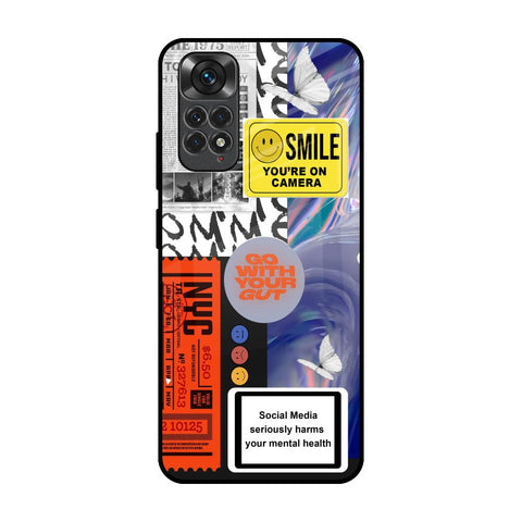 Smile for Camera Glossy Case for Redmi Note 11