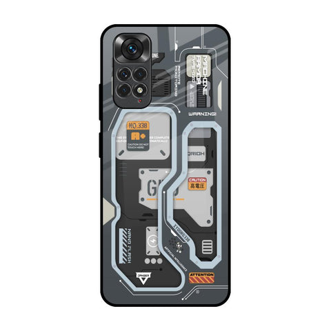 Retro Futuristic Glossy Case for Redmi Note 11