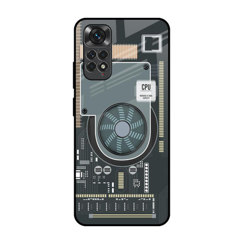 Motherboard Circuit Glossy Case for Redmi Note 11