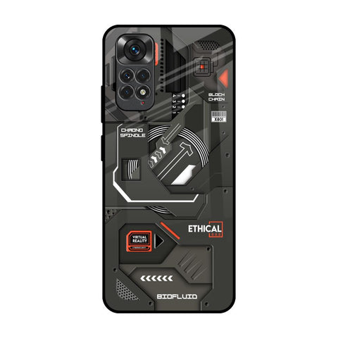 Tech Aesthetics Glossy Case for Redmi Note 11