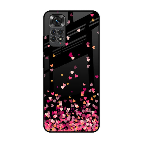 Heart Rain Fall Glossy Case For Redmi Note 11