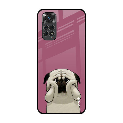 Funny Pug Face Glossy Case For Redmi Note 11