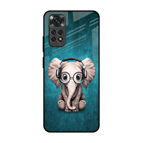 Adorable Baby Elephant Glossy Case For Redmi Note 11