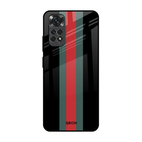 Vertical Stripes Glossy Case for Redmi Note 11