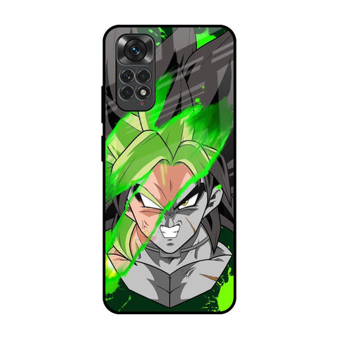Anime Green Splash Glossy Case for Redmi Note 11