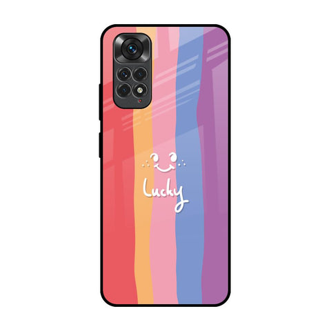 Lucky Abstract Glossy Case for Redmi Note 11