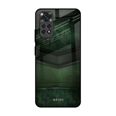 Green Leather Glossy Case for Redmi Note 11