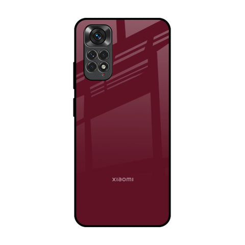 Classic Burgundy Glossy Case for Redmi Note 11