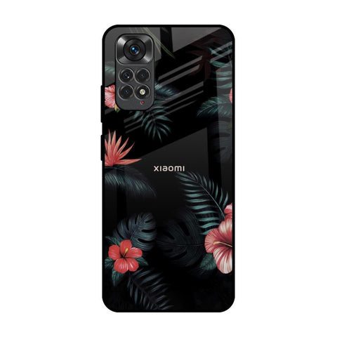 Tropical Art Flower Glossy Case for Redmi Note 11