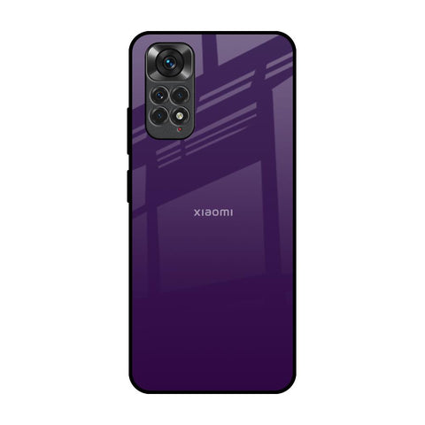 Dark Purple Glossy Case for Redmi Note 11