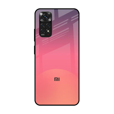 Sunset Orange Glossy Case for Redmi Note 11