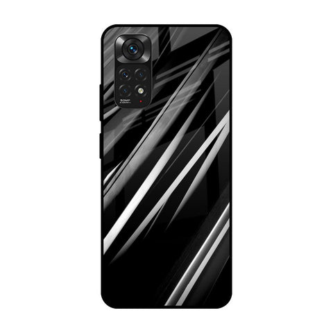 Black & Grey Gradient Glossy Case For Redmi Note 11