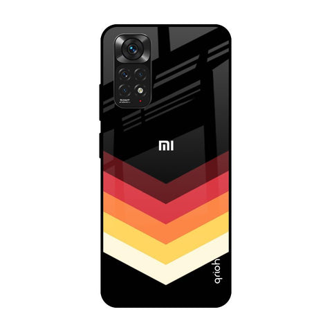 Abstract Arrow Pattern Glossy Case For Redmi Note 11