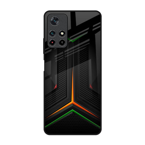 Modern Ultra Chevron Glossy Case for Redmi Note 11T 5G